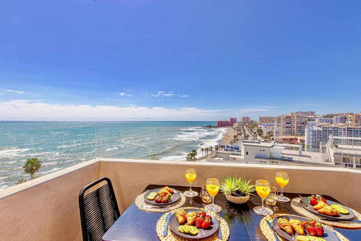797 Holiday Rentals - Benalbeach- Moderno Piso Para 5 Con Vistas Al Mar Бенальмадена Экстерьер фото