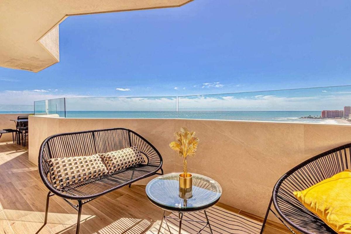 797 Holiday Rentals - Benalbeach- Moderno Piso Para 5 Con Vistas Al Mar Бенальмадена Экстерьер фото